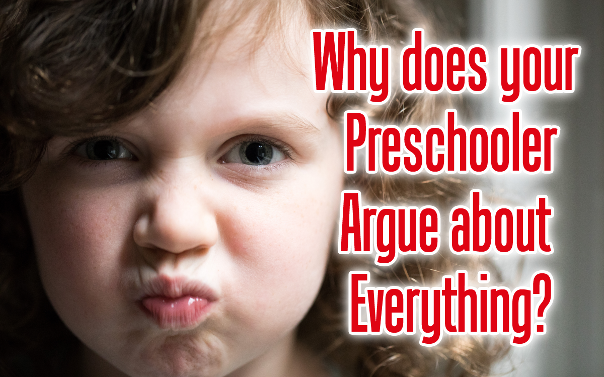 preschooler argue