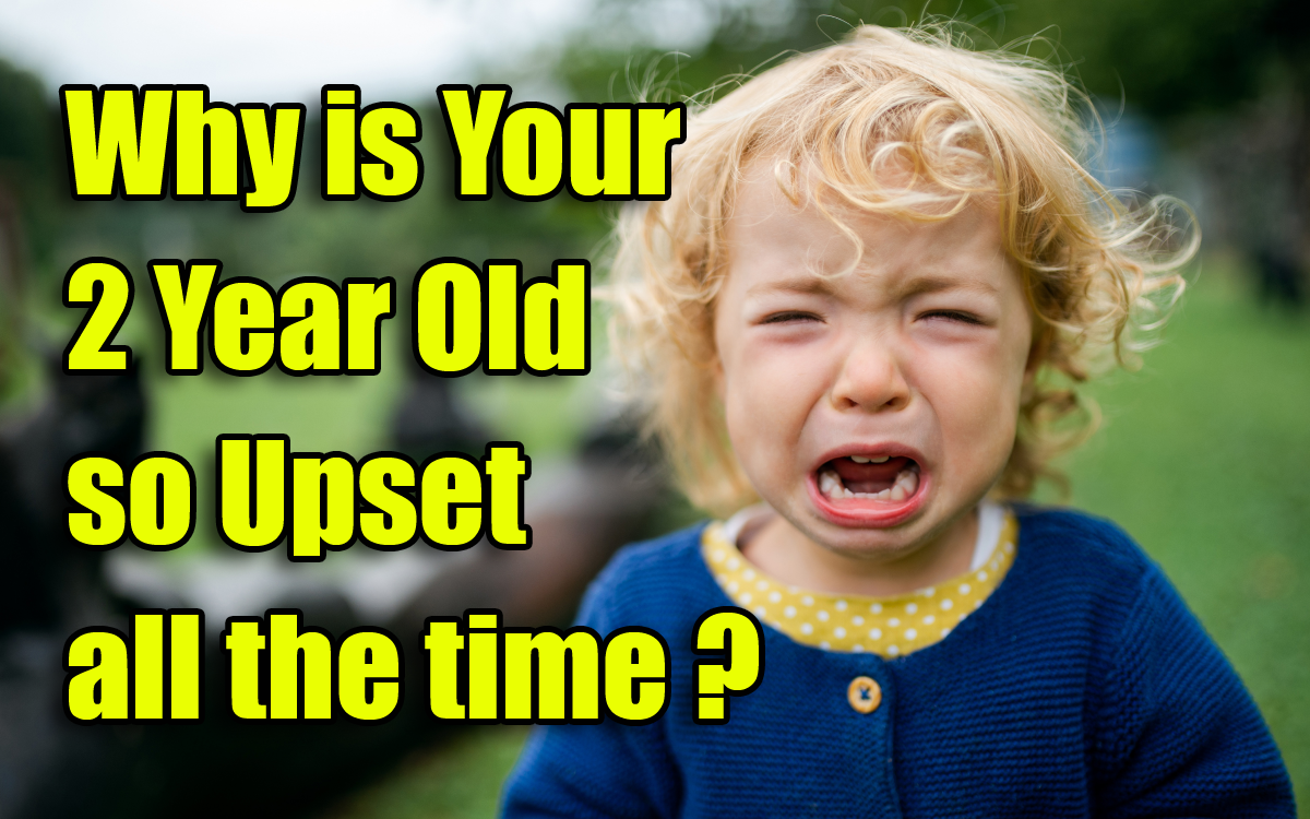 2 year-old upset