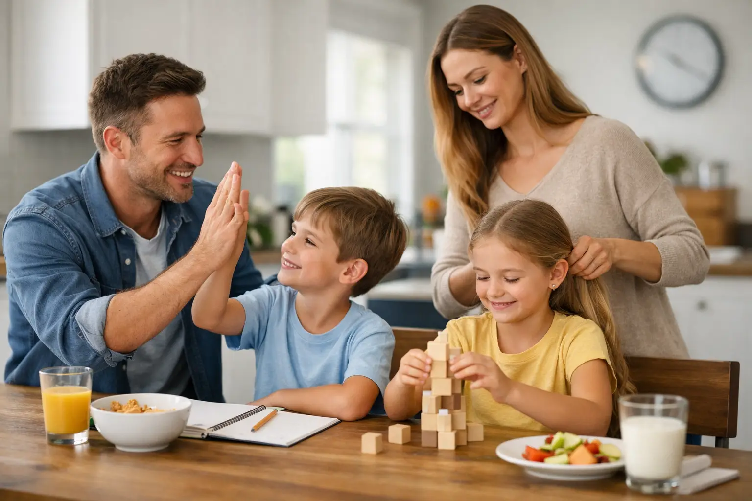 How to Create Family Routines That Build Kids