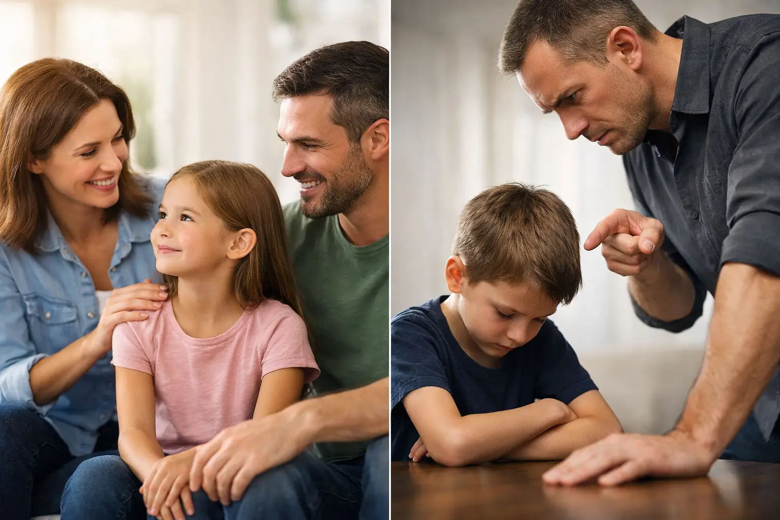 Authoritative Versus Authoritarian Parenting