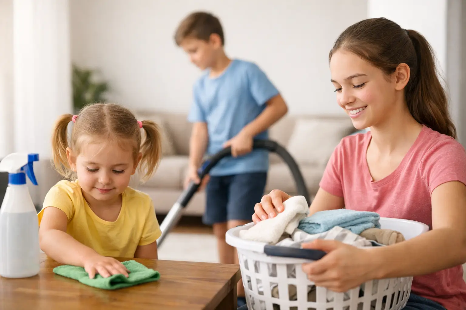 Best Chores for Children by Age and Ability
